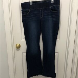 Old Navy Deep Indigo Pull on Jeans